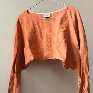 Rachel Comey Linen Crop Top